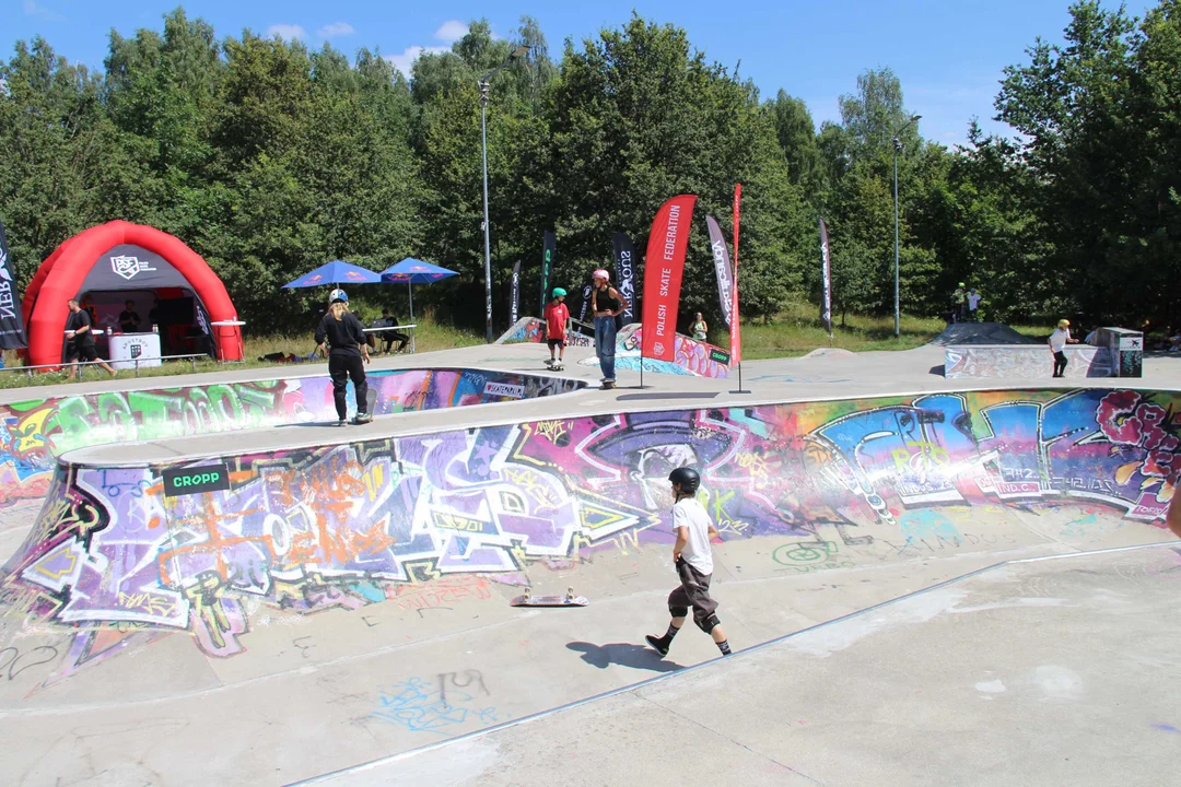 Skatepark im. Igora Kowalewskiego na Widzewie - trwa finał Mistrzostw Polski w kategorii „Park”