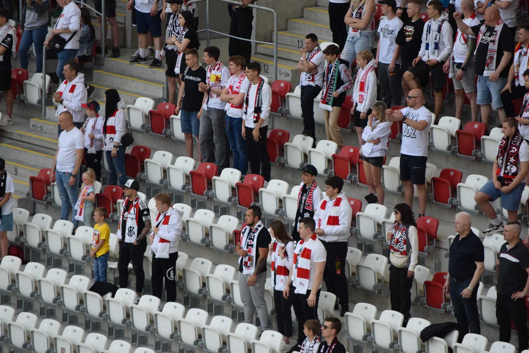 Piłkarskie starcie ŁKS Łódź z Resovią - Stadion Króla 21.05.2023