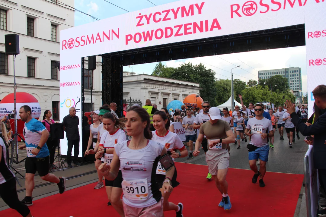 21. Bieg Ulicą Piotrkowską Rossmann Run w Łodzi