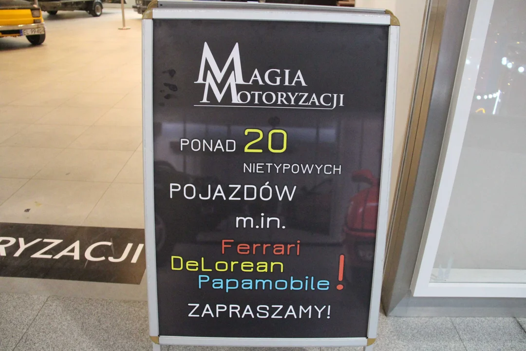 Wystawa nietuzinkowych pojazdów "Magia Motoryzacji"