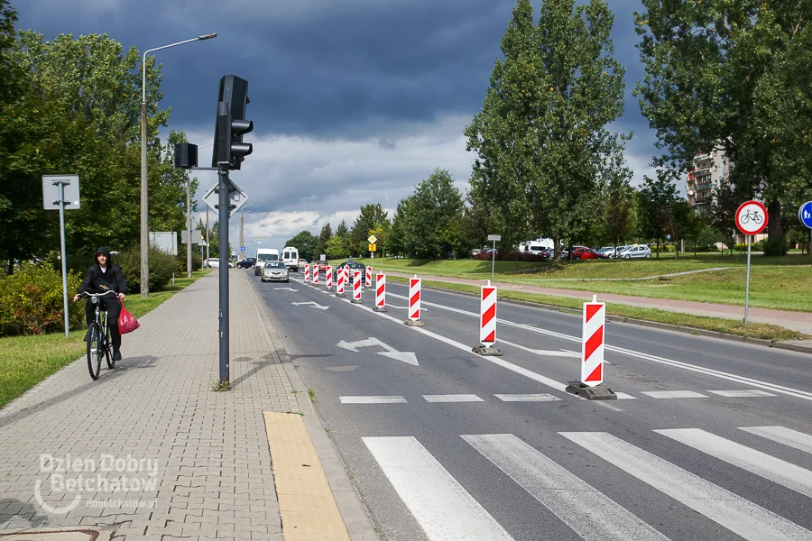 Zmiana organizacji ruchu na Budryka