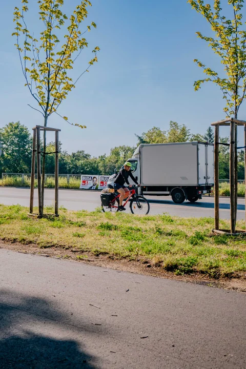 Budowa nowego ciągu pieszo-rowerowego na Retkini