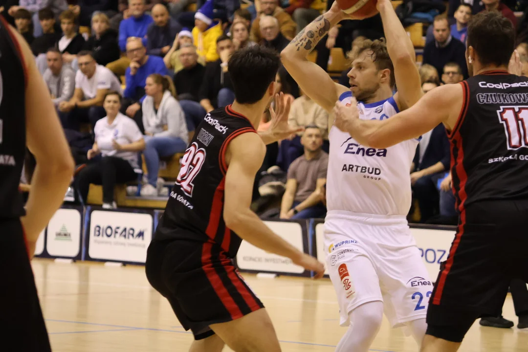 Enea Basket Poznań przegrywa na własnym parkiecie