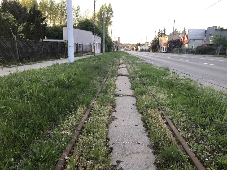 Śladem starej linii tramwajowej do Ozorkowa