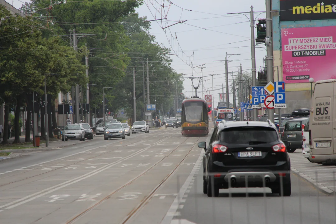 Tramwaj z Łodzi do Pabianic