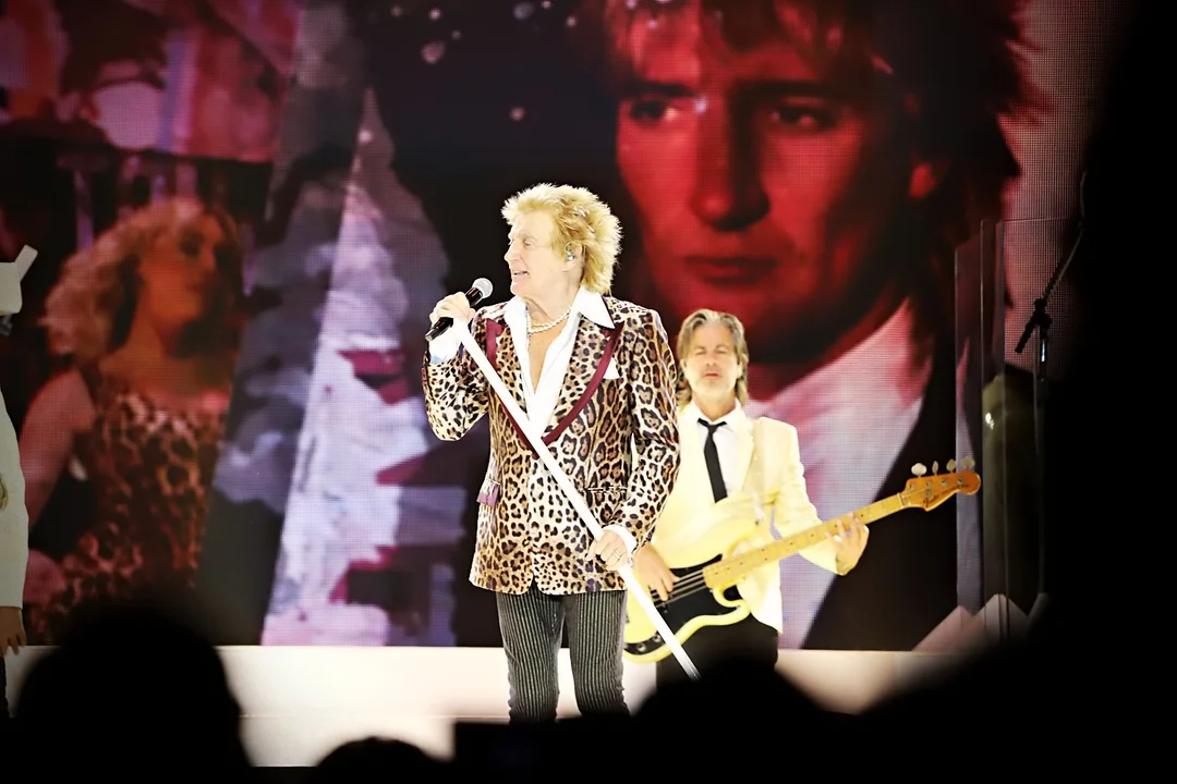 Rod Stewart wypełnił Atlas Arenę po brzegi