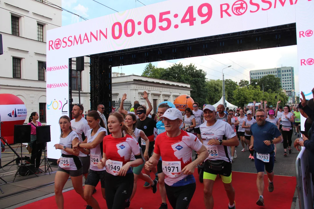 21. Bieg Ulicą Piotrkowską Rossmann Run w Łodzi