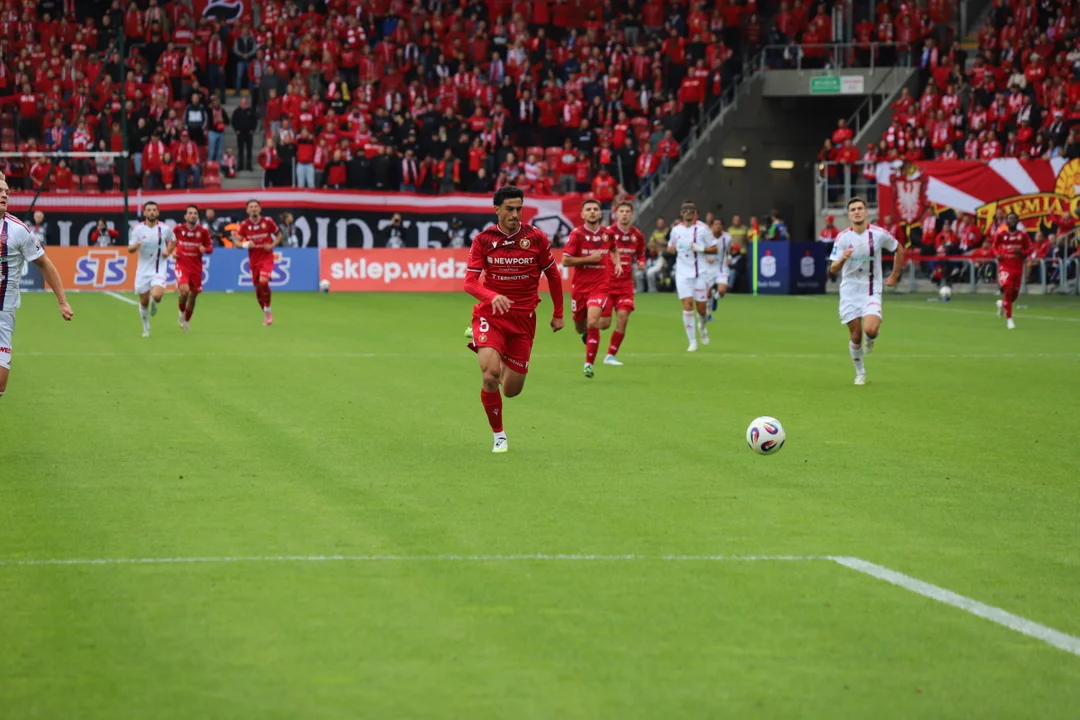 Mecz Widzew - Raków Częstochowa
