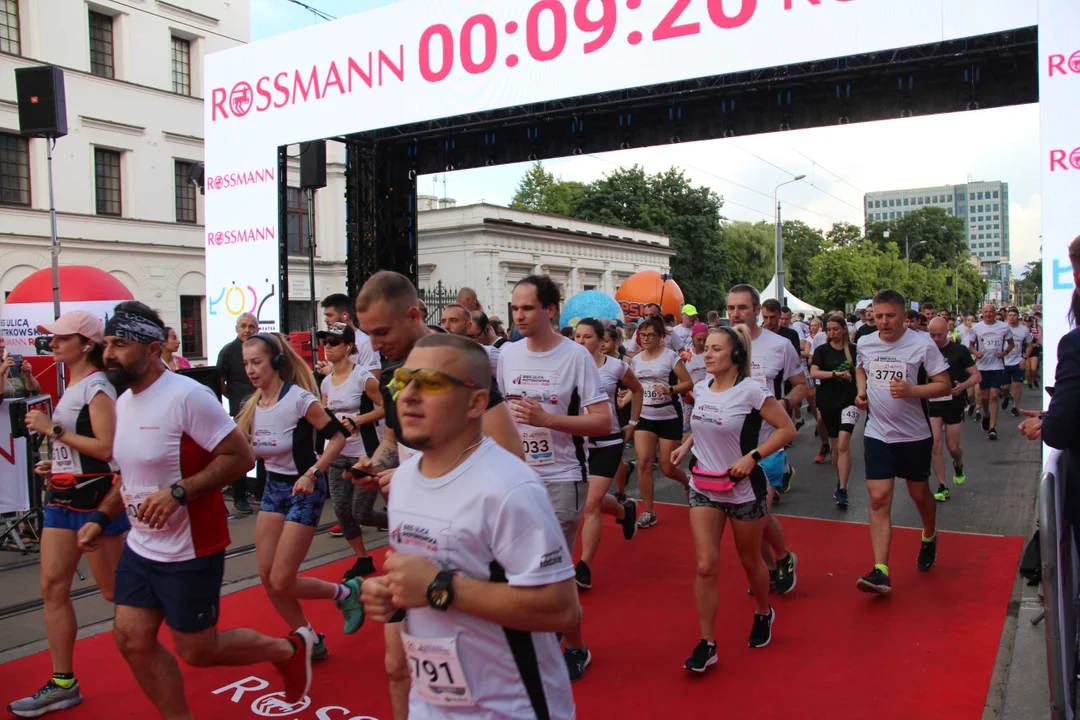 21. Bieg Ulicą Piotrkowską Rossmann Run w Łodzi