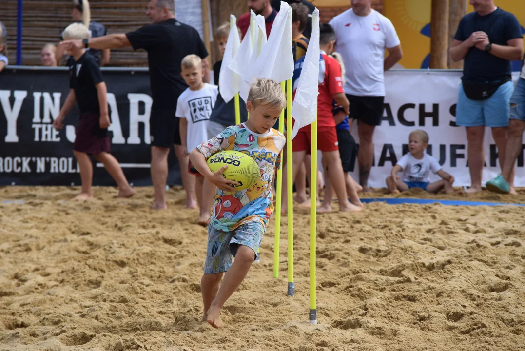 Beach Side Rugby w Manufakturze - atrakcje