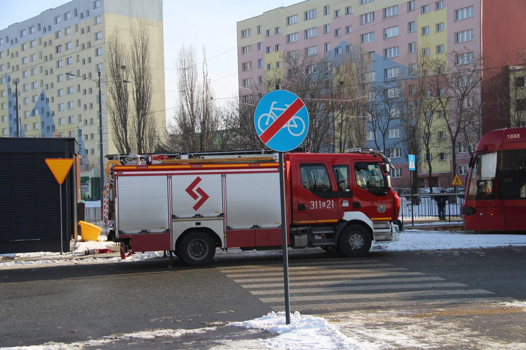 Zderzenie autobusów na Retkini