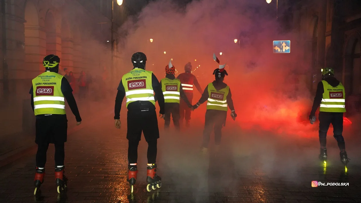 Historia na rolkach: II Nightskating Powstańczy w Śródmieściu