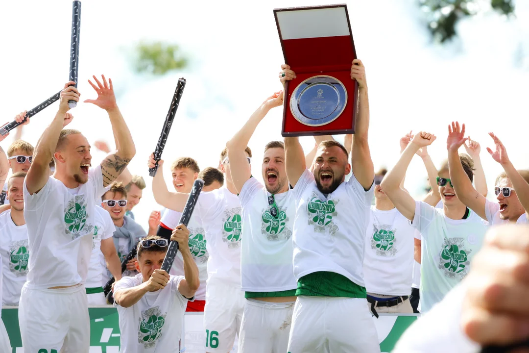 Warta Poznań celebracja awansu – zdjęcie 1