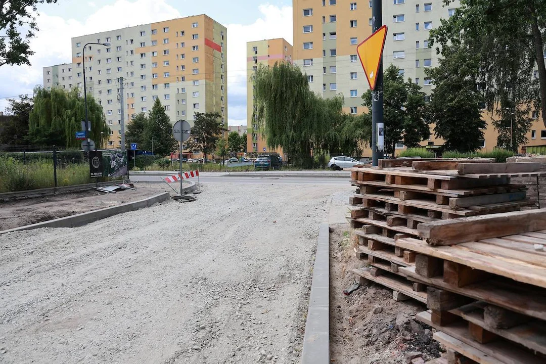Remont ul. Piasecznej w Łodzi