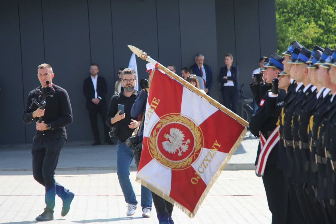 Nowa strażnica przy ul. Przybyszewskiego w Łodzi