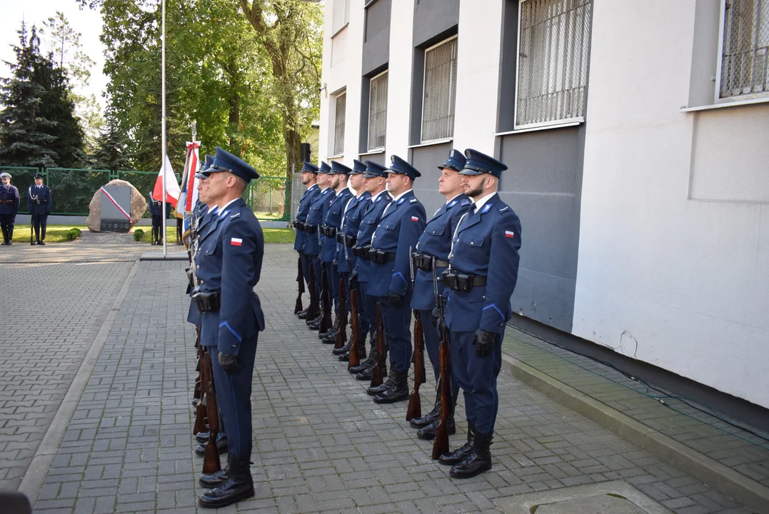 Uroczystości przy KPP w Zgierzu