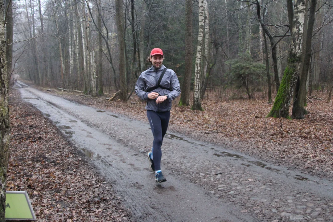 Walentynkowy parkrun w Lesie Łagiewnickim