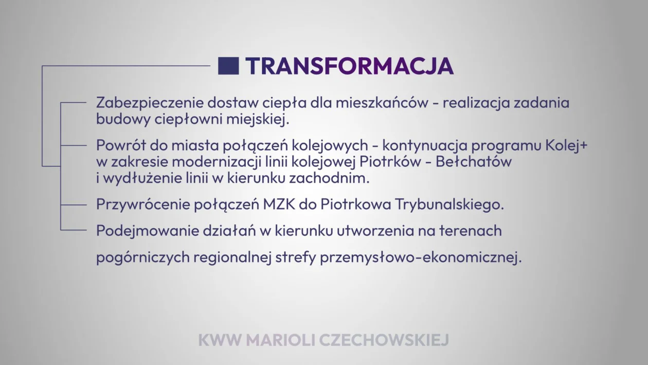 Program Marioli Czechowskiej