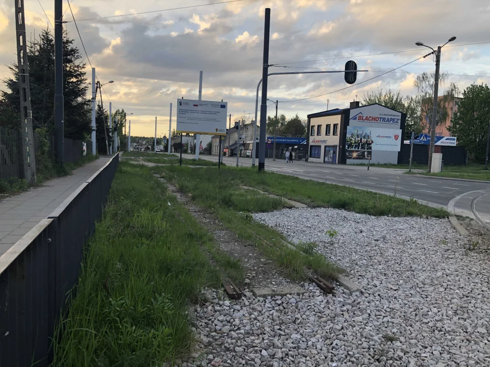 Śladem starej linii tramwajowej do Ozorkowa