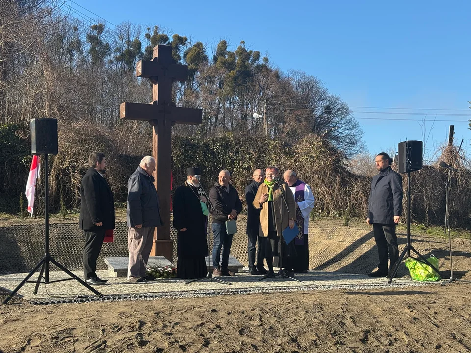 Białoruski Dzień Wolności w Gdańsku. Odsłonięcie Krzyża Pamięci