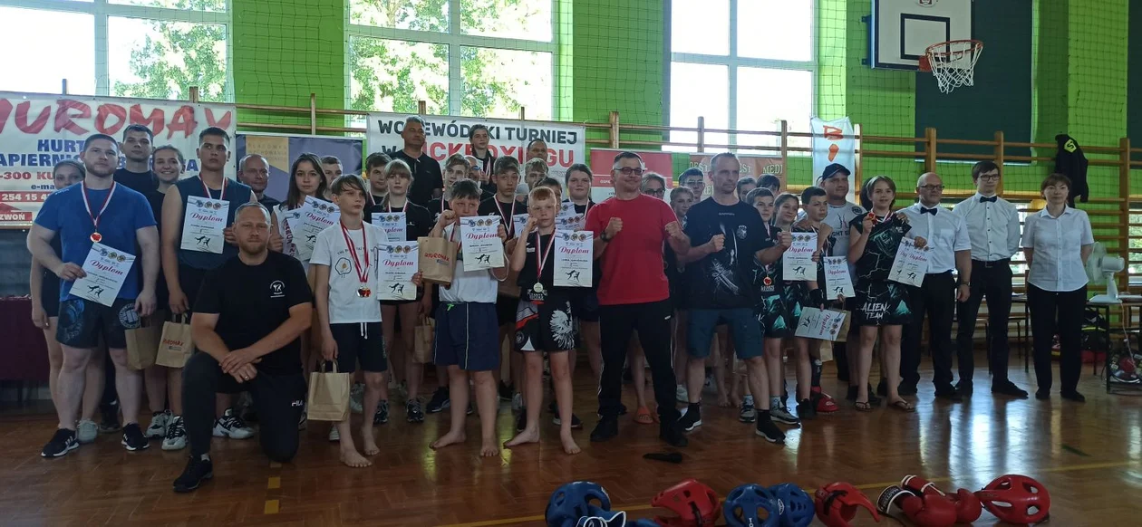 Wojewódzki turniej kickboxingu w Strzelcach [ZDJĘCIA] - Zdjęcie główne