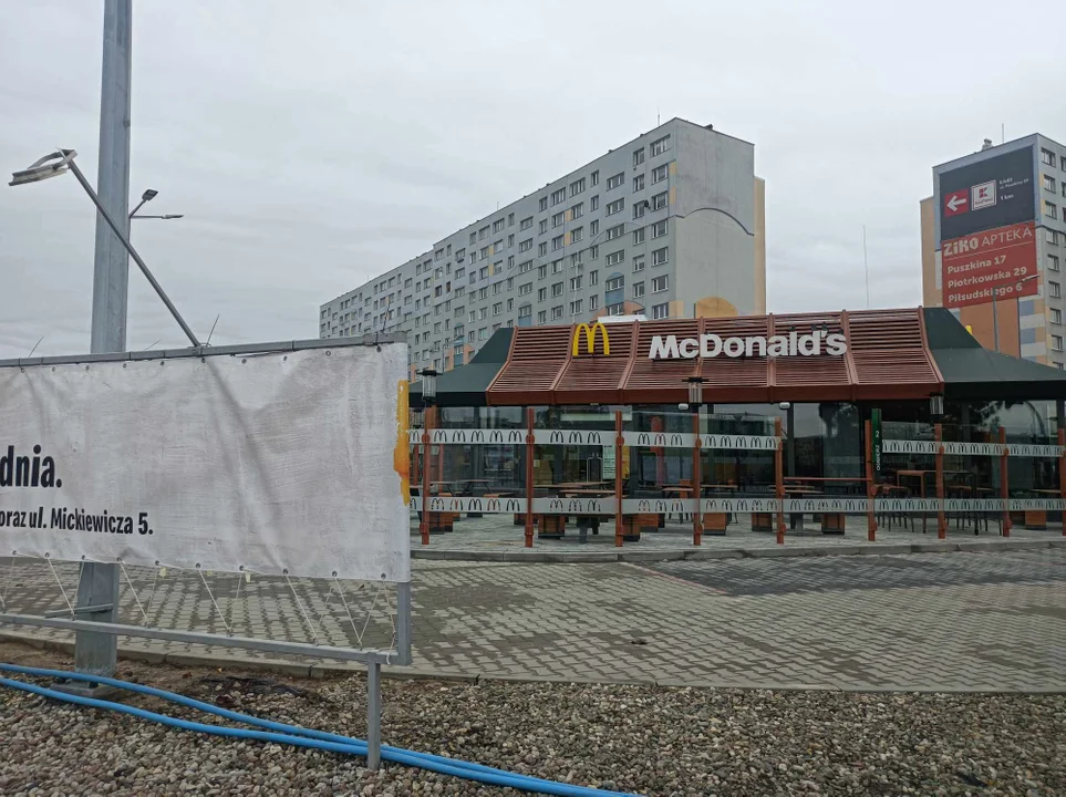 Odnowiony McDonald's na łódzkim Widzewie