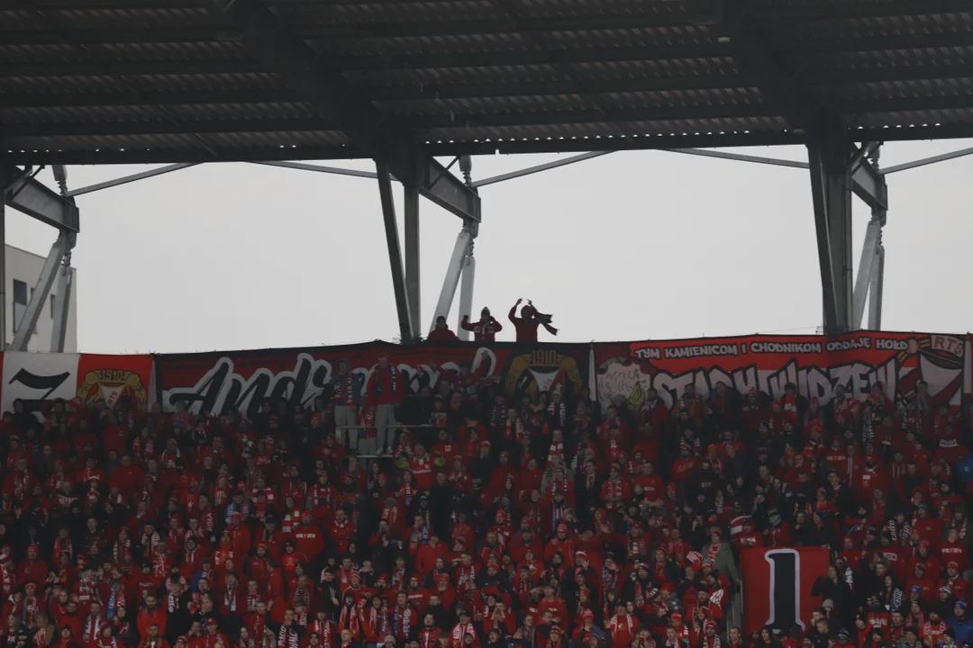 Mecz Widzew – Cracovia, Łódź 9 lutego 2025 r.