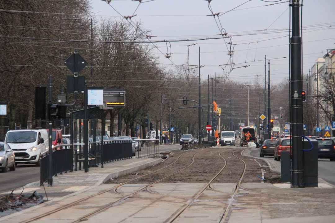 Powrót tramwajów na czas objazdu na Bulwary Północne w Łodzi