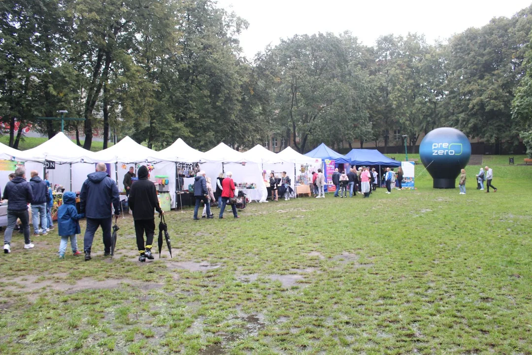 Trwa Święto Róży. Sporo osób odwiedza park Traugutta