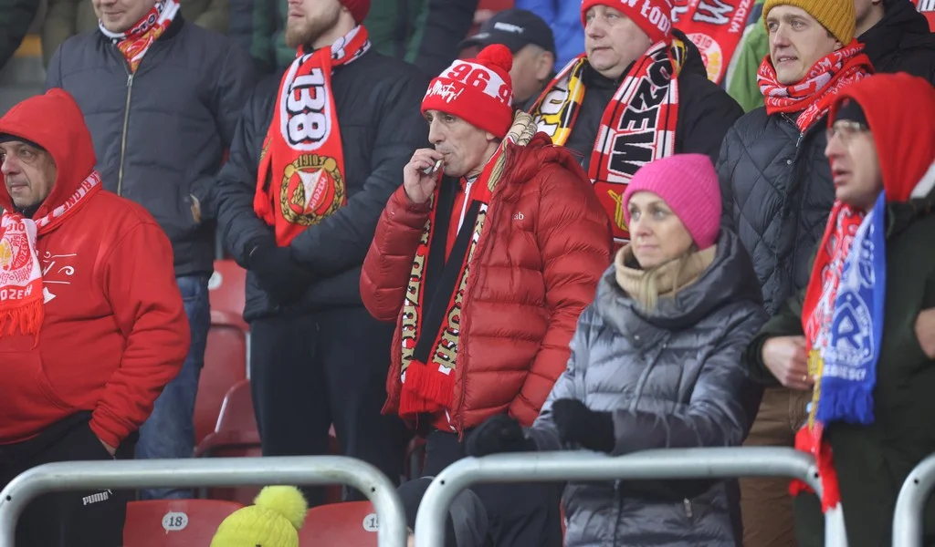 Mecz Widzew Łódź kontra Karków Częstochowa