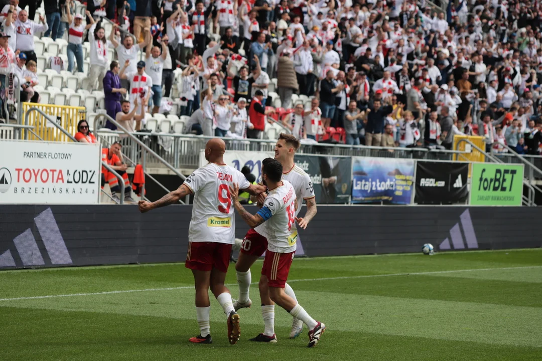 PKO BP Ekstraklasa ŁKS Łódź kontra Radomiak Radom