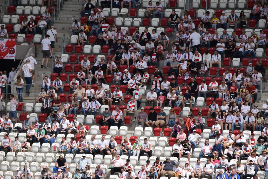 Piłkarskie starcie ŁKS Łódź z Resovią - Stadion Króla 21.05.2023