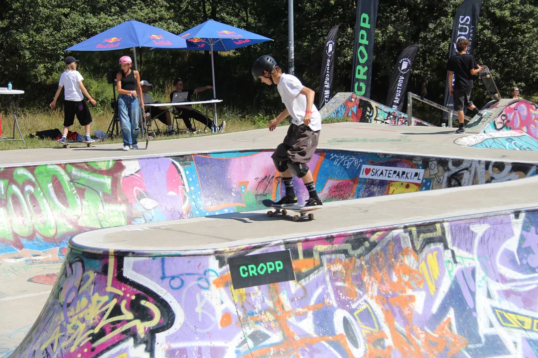 Skatepark im. Igora Kowalewskiego na Widzewie - trwa finał Mistrzostw Polski w kategorii „Park”