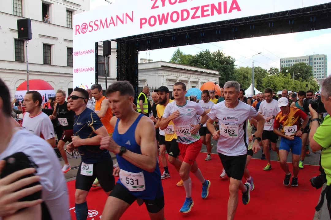 21. Bieg Ulicą Piotrkowską Rossmann Run w Łodzi