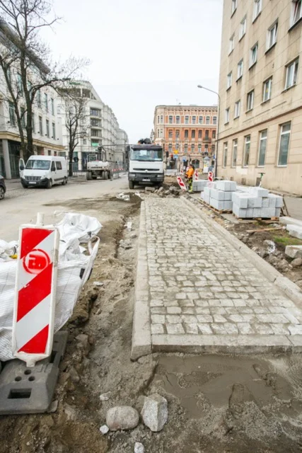 Trwają prace na Widzewie. Rozkopy na Przbyszewskiego