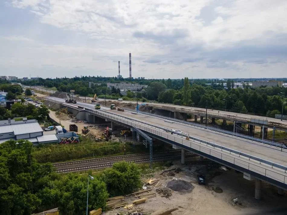 Budowa nowych wiaduktów na ul. Przybyszewskiego w Łodzi