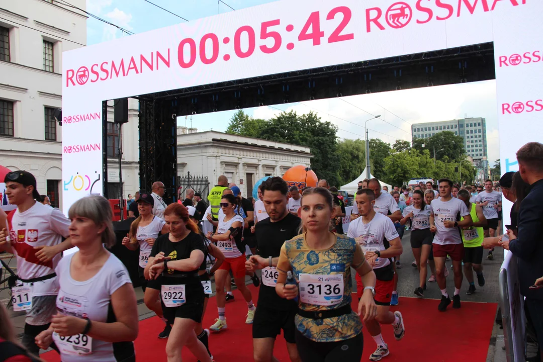 21. Bieg Ulicą Piotrkowską Rossmann Run w Łodzi