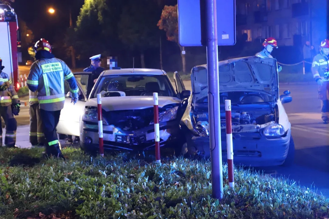 W sieci pojawiło się nagranie z weekendowego wypadku w Kutnie. Doszło do wymuszenia pierwszeństwa