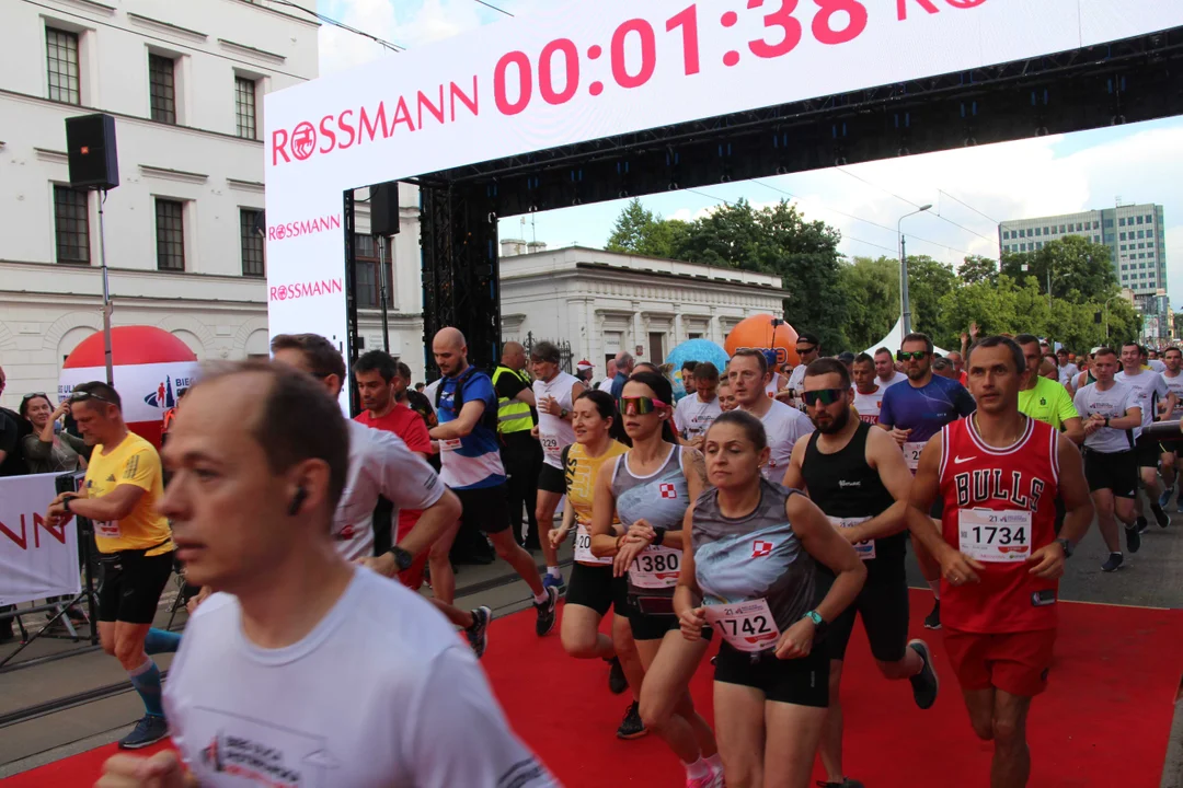 21. Bieg Ulicą Piotrkowską Rossmann Run w Łodzi