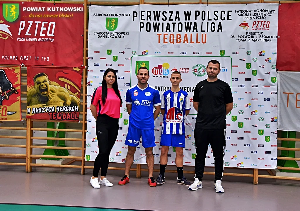 W Krośniewicach wystartowała pierwsza w Polsce Powiatowa Liga Teqball