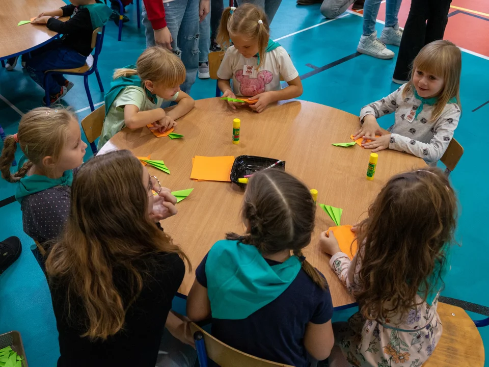 Happening w szkole podstawowej w Zelowie