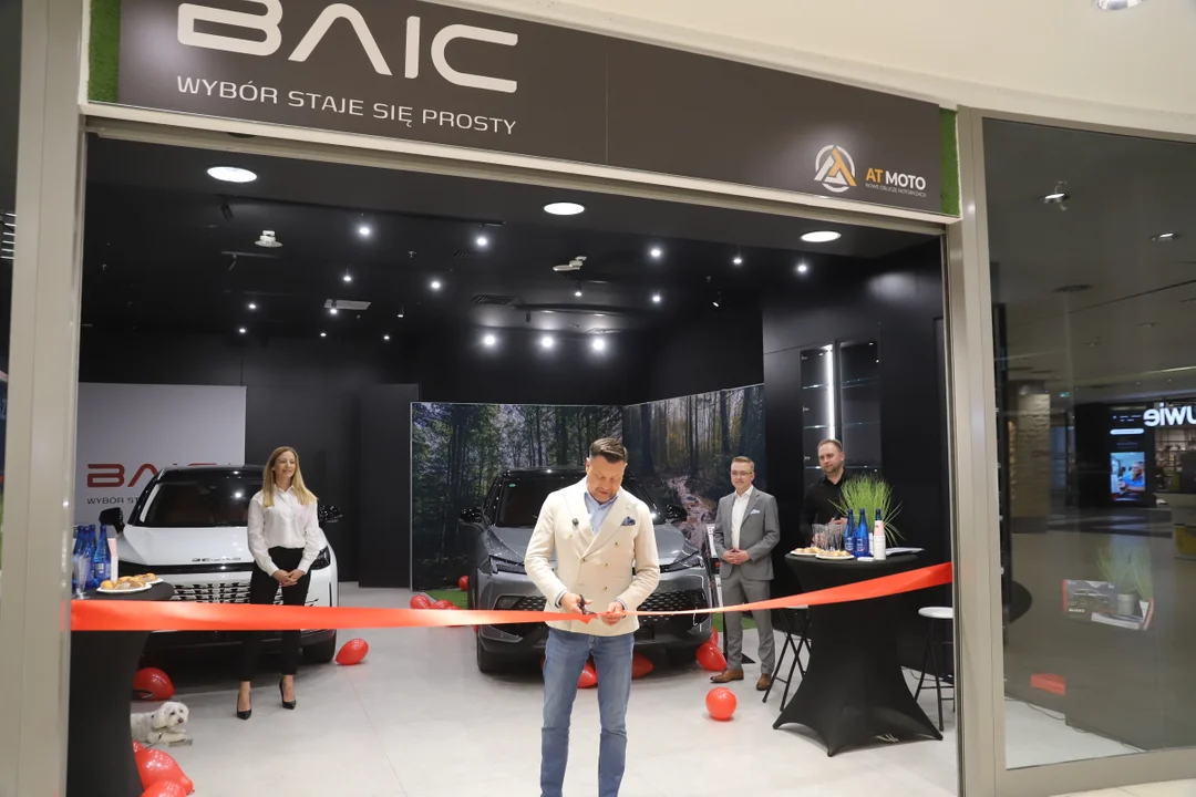 W galerii Wisła otworzył się showroom BAIC