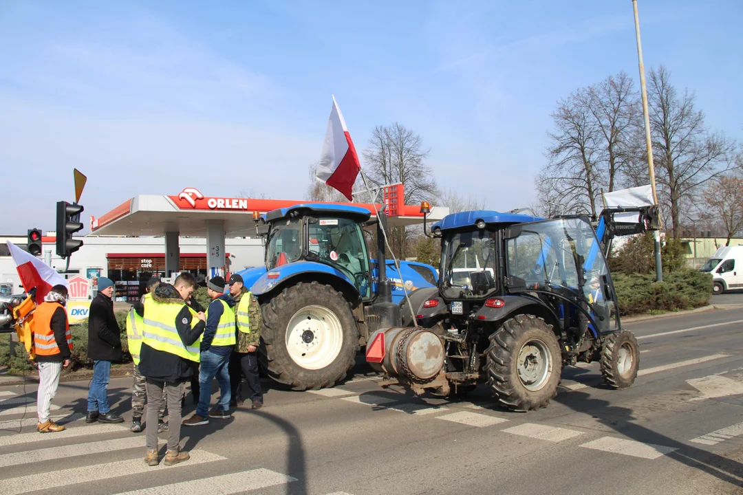 Protest rolników w Łódzkiem