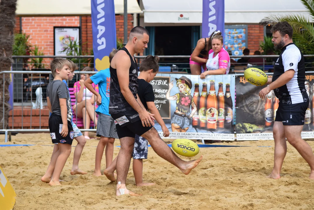 Beach Side Rugby w Manufakturze - atrakcje