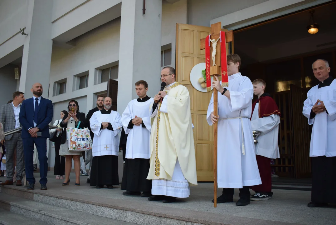 Pierwsza Komunia Święta w parafii Chrystusa Króla w Łodzi