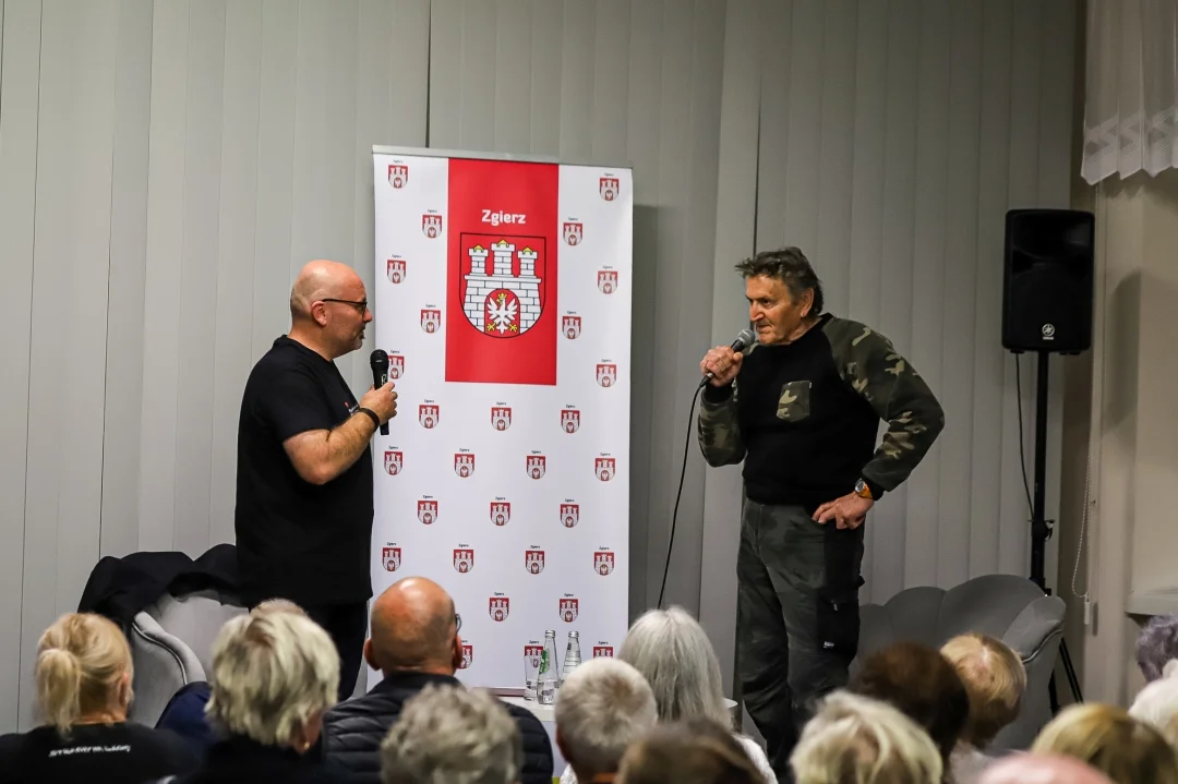 Spotkanie z Krzysztofem Majchrzakiem w Bibliotece przy Długiej
