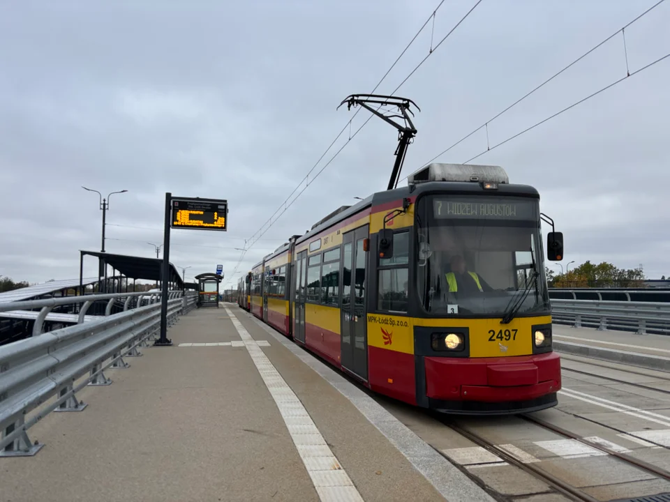 Na wiadukty przy Przybyszewskiego powróciły tramwaje i autobusy MPK Łódź