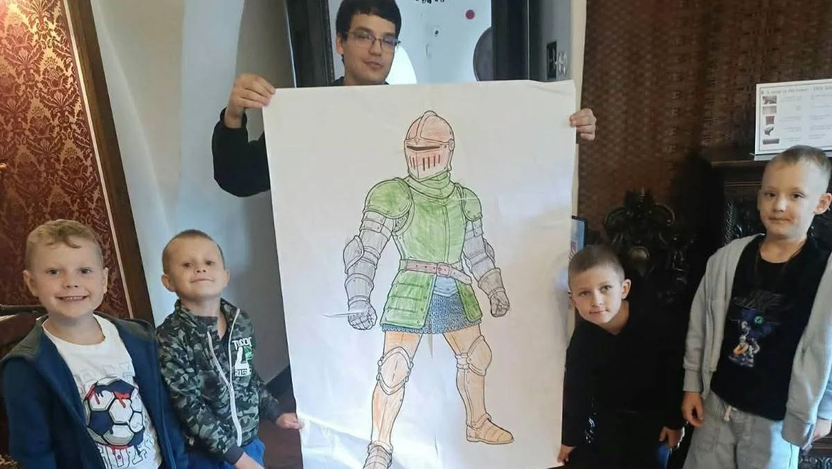 Atrakcje dla dzieci ze szkoły z Oporowa
