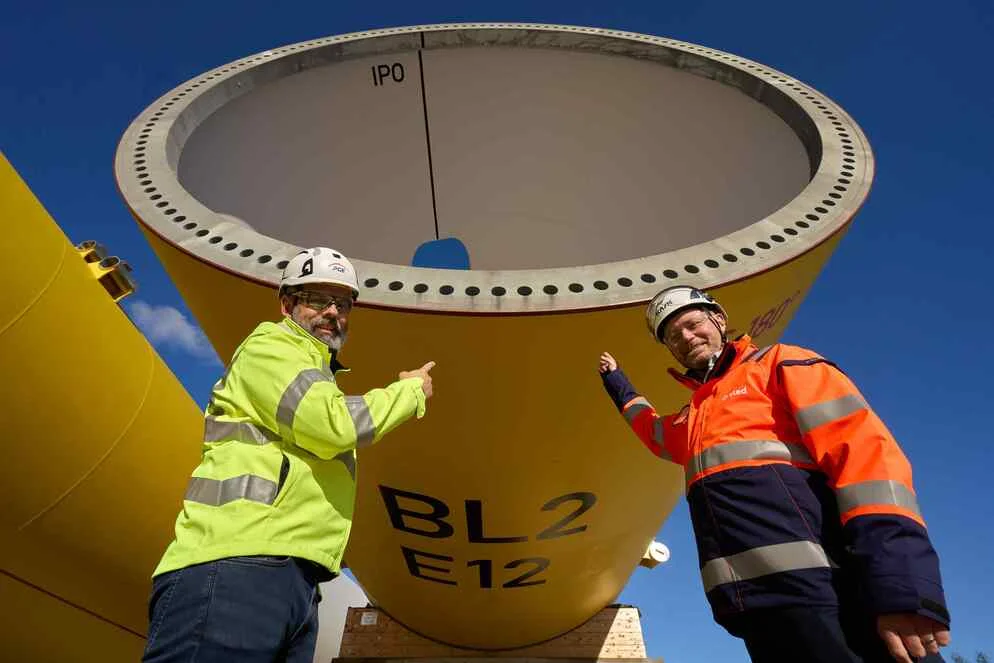 Pierwsze gigantyczne monopale dla Baltica 2 gotowe