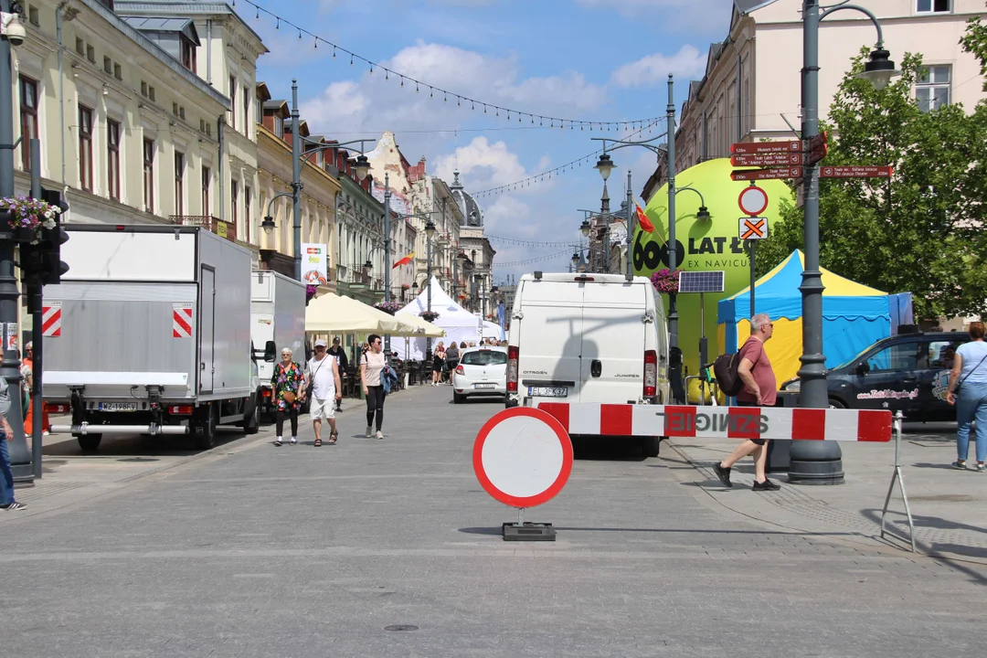 Perełki PRL na specjalnej strefie z okazji 600 lat Łodzi.